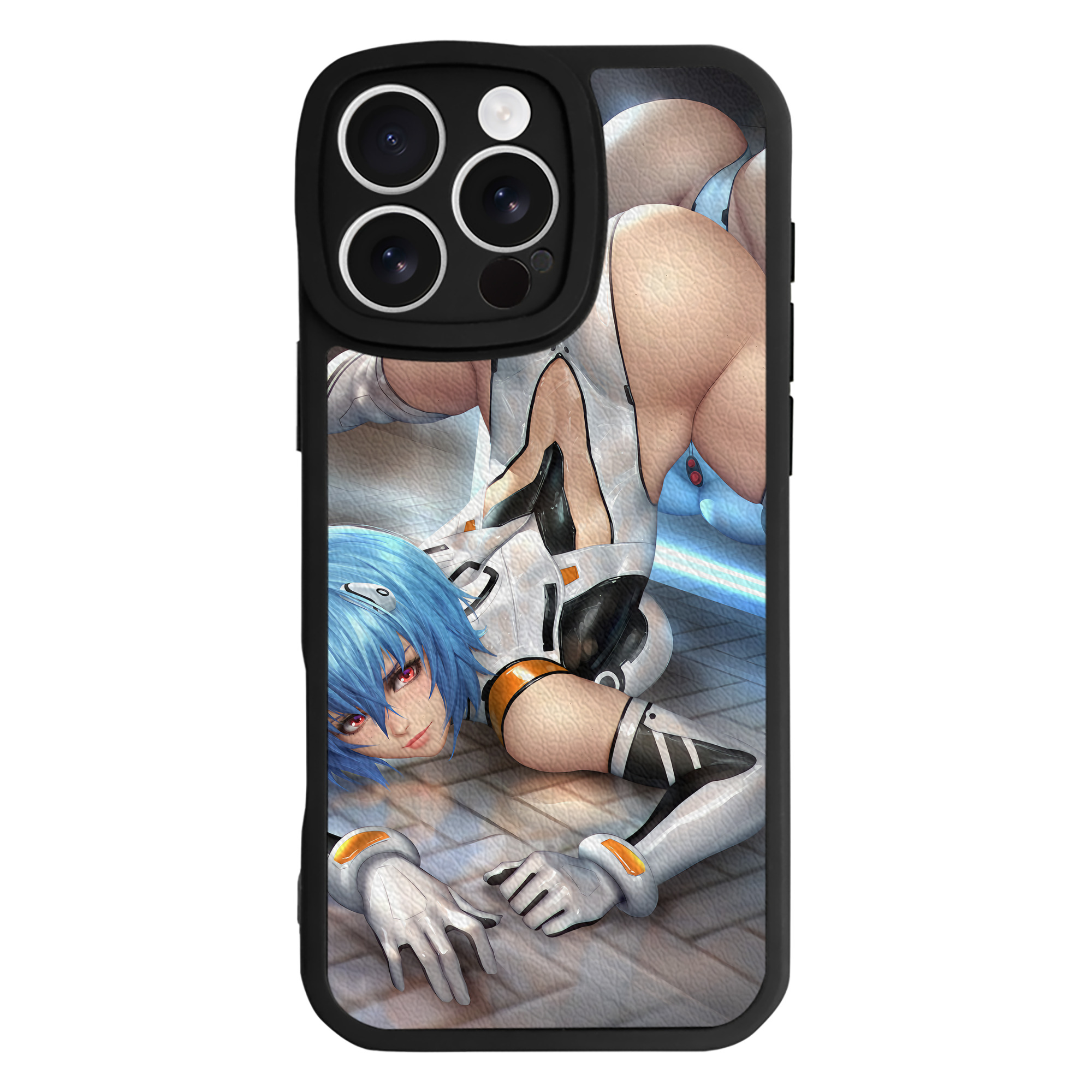 （画像用） EVA 新世紀エヴァンゲリオン 【iPhone 16シリーズ対応】シリコンスマホケース（レザー調） 材質：シリコン